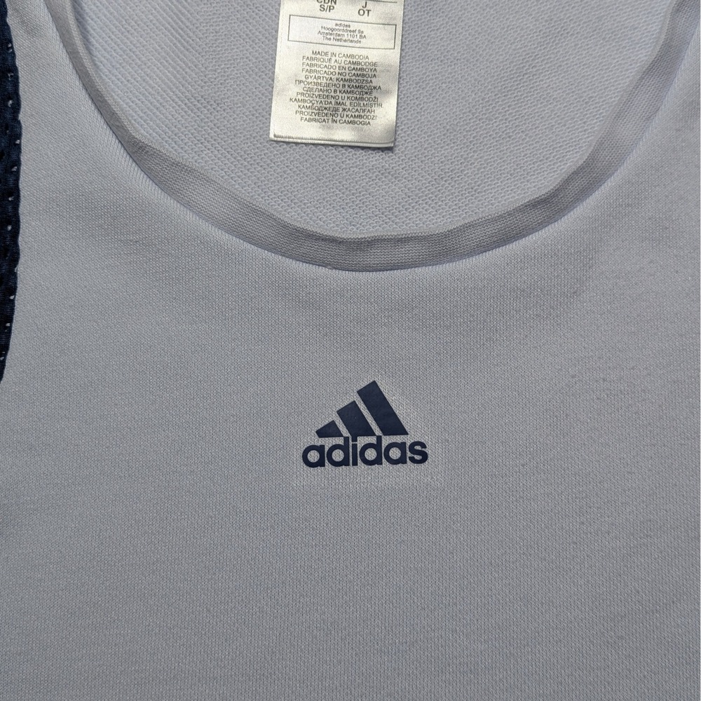 Adidas Tennis Dress Light Blue Athletic Mini Y2K Sport Minimalist